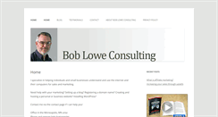 Desktop Screenshot of bobloweconsulting.com